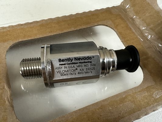 Interfaccia RS-485 Bently Nevada 330525-00 Velomitor XA Sensore piezo-velocità prestazioni di alto livello con protezione IP67