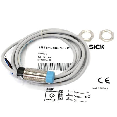 Ottimizza i tuoi processi industriali con SICK IM18-08NNS-ZW1 Proximity Switch Sensor M30 x 1.5 Thread Size