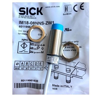 Ottimizza i tuoi processi industriali con SICK IM18-08NNS-ZW1 Proximity Switch Sensor M30 x 1.5 Thread Size