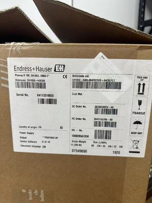 Endress Hauser 5H1B50-HOE3/0 Misuratore di flusso elettromagnetico con ingresso di livello 1x Sensore FDU9x/8x