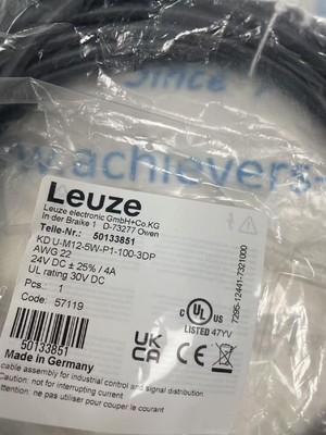 Leuze KD U-M12-5W-P1-100-3DP Cavo di connessione