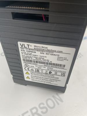 Danfoss FC-051P4K0T4E20H3BXCXXXSXXX Convertitore di frequenza AC, pressione 10 bar e materiale di tenuta NBR