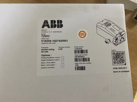 ABB V18345-1027420001 Posizionatore elettro-pneumatico con certificazione ATEX