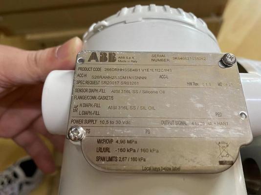 ABB 266DRHHSSB4B1V1E1L112C1H3 Trasmettitore di pressione con modulo I/P
