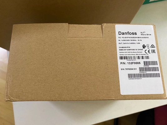 Danfoss FC-051P1K5S2E20H3BXCXXXSXXX 132F0005 Convertitore di frequenza