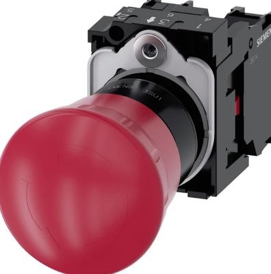 SIEMENS 3SU1100-1HB20 1FH0 Pulsanti a fungo di EMERGENZA STOP