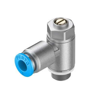 Valvola di controllo flusso unidirezionale Festo GRLA-1/8-QS-6-D
