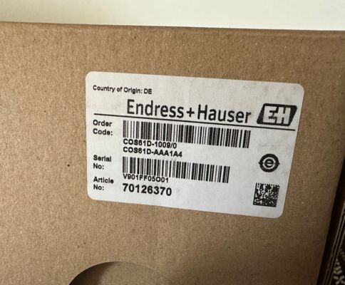 Endress Hauser COS61D-1009/0 Oxymax Memosens Sensore ottico di ossigeno disciolto