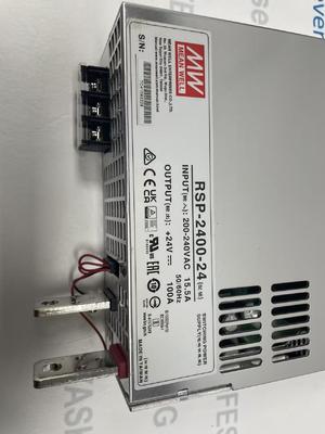 MEAN WELL RSP-2400-24 alimentatore switching a prestazioni elevate, racchiuso
