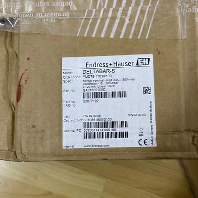 E+H PMD75-11038/139 Trasmettitore di pressione differenziale