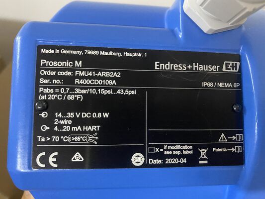 Trasmettitore di livello a ultrasuoni E+H FMU41-ARB2A2 Prosonic M