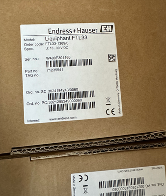E+H FTL33-1369/0 Liquipant Hygienic Vibronic Tuning Fork Level Switch