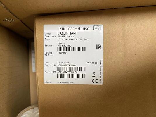 E+H FTL51B-34320/0 Liquipant SIL-rated Vibronic Tuning Fork Level Switch