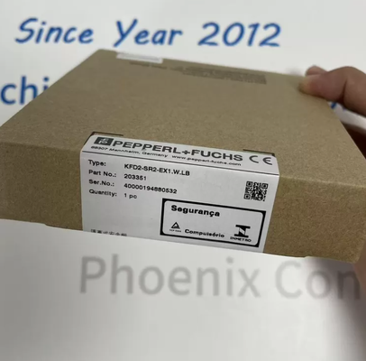 Pepperl+Fuchs kfd2 sr2 ex1 w lb Isolato NAMUR Switch Amplifier Barriera di sicurezza