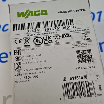 WAGO 750-346 Accoppiatore bus di campo DeviceNet ECO | Modulo I/O industriale