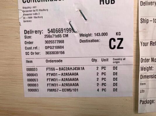Interruttore di livello capacitivo Solicap M FTI55-BAC2AHJ43A1A