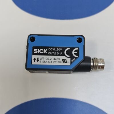 Sensore fotoelettrico diffuso SICK WT100-2P4439 di tipo energetico