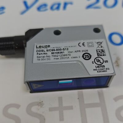 Leuze ODSL 8C66‐500‐S12 Sensore di distanza laser ottico