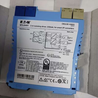 MTL5549Y MTL Driver Isolante a Due Canali per Posizionatori di Valvole HART 4-20mA