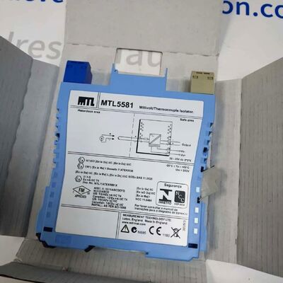 Isolatore galvanico millivolt / termocoppia MTL5581