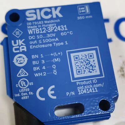 Sensore fotoelettrico SICK WTB12-3P2431 a soppressione dello sfondo