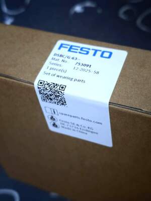 Kit di riparazione cilindro pneumatico | Set parti soggette a usura FESTO DSBCG-63
