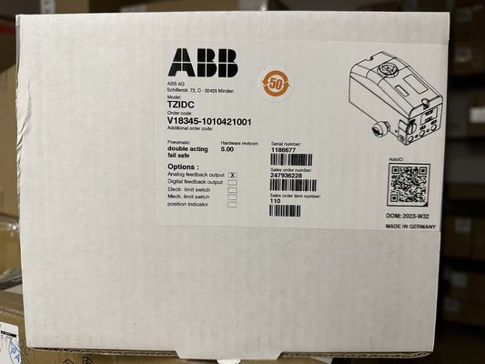 V18345-1010421001 V18345 Posizionatore di valvole ABB TZIDC Posizionatore elettro pneumatico