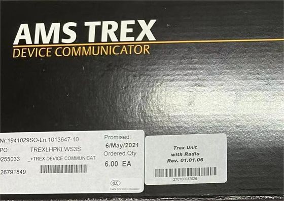 TREXLHPKLWS3S EmersonDevice Communicator Plus comm module, HART, (Li-ion), IS, wireless, supporto standard (3 anni)