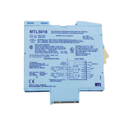 MTL5018 Interfaccia del rilevatore di prossimità degli strumenti MTL Numero di canali 2