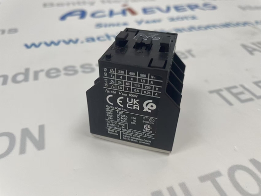 Modulo di contatto ausiliario della serie Eaton DILA-XHI22 Moeller con materiale di tenuta NBR e rilevamento della posizione del sensore Hall