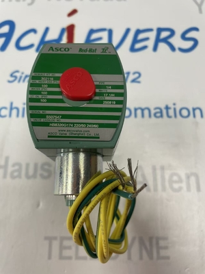 ASCO SCE238D008EMO.24/DC - Corpo in ottone, EPDM, G1/2, 2/2 NC, Serie 238 Valvole solenoidi pilota operato integrato in pilota
