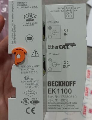 Accoppiatore Beckhoff EK1100 EtherCAT
