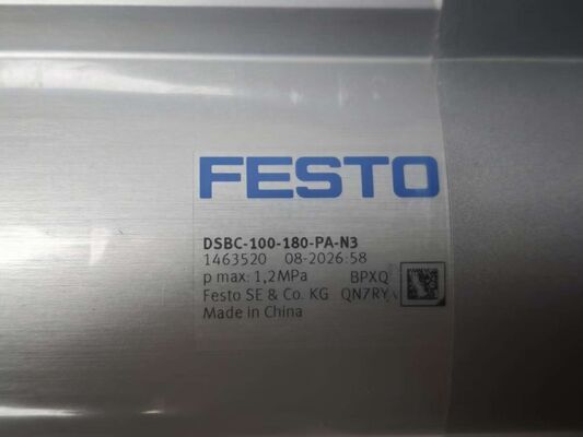 Cilindro pneumatico FESTO DSBC-100-180-PA-N3, serie DSBC