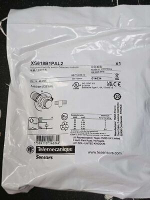 Sensore di prossimità induttivo Telemecanique XS618B1PAL2, sensore cilindrico