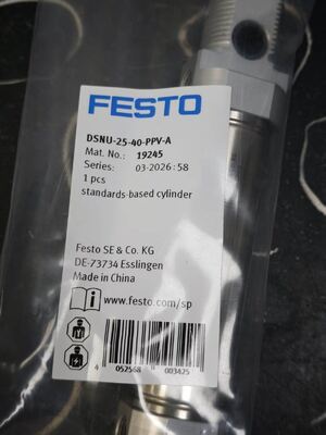 Cilindro pneumatico rotondo FESTO DSNU-25-40-PPV-A